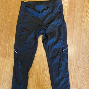 Heather grey leggings with pockets
